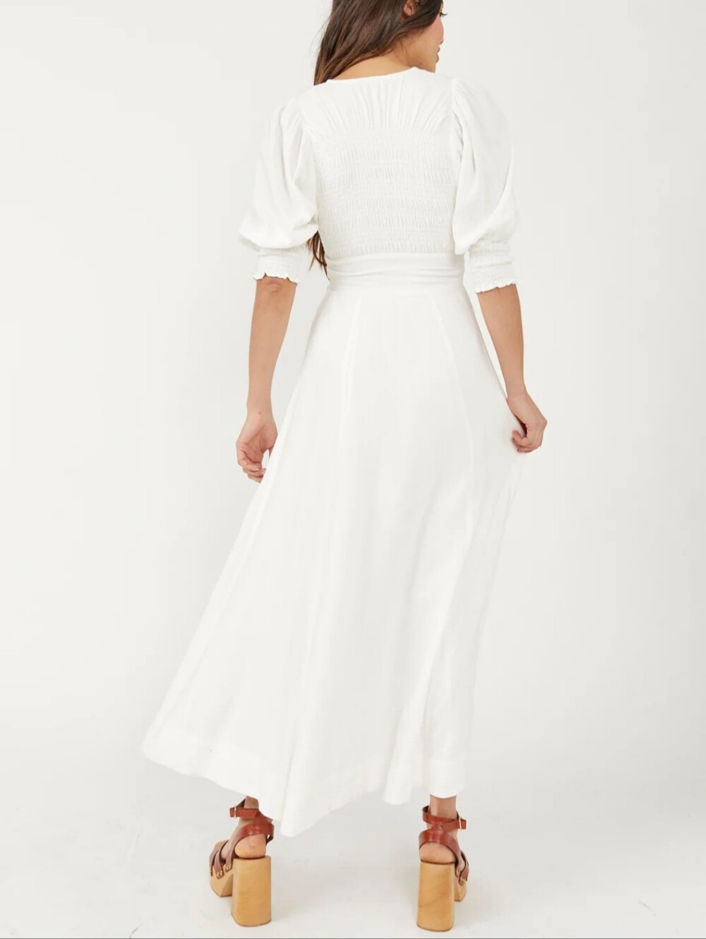 Free People String Of Hearts Maxi Dress White - Picture 3 of 15